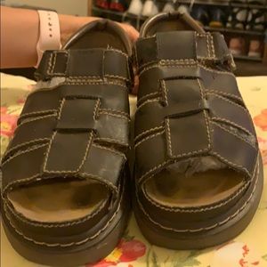 Randolph brown slippers